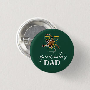 University of Vermont Catamount V Graduation Button