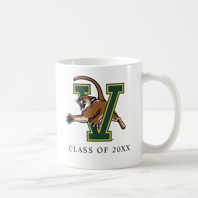 University of Vermont Catamount V Graduation Coffee Mug (Right)