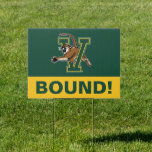University of Vermont Catamount V Graduation Sign<br><div class="desc">Check out these University of Vermont designs! Show off your Catamount pride with these new University products. These make the perfect gifts for the UVM student,  alumni,  family,  friend or fan in your life. All of these Zazzle products are customizable with your name,  class year,  or club. Go Catamounts!</div>