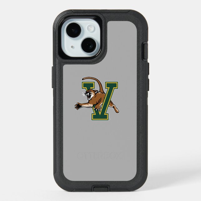 University of Vermont Catamount V iPhone 15 Case (Back)