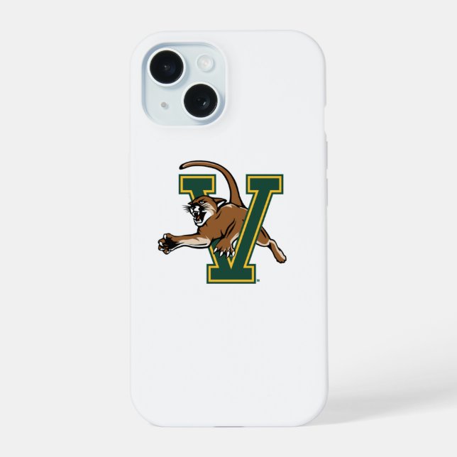 University of Vermont Catamount V iPhone 15 Case (Back)