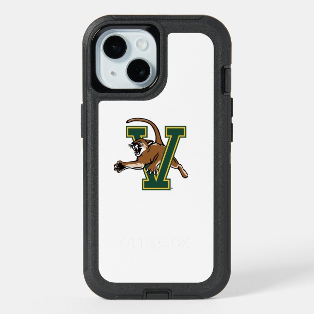 University of Vermont Catamount V iPhone 15 Case (Back)