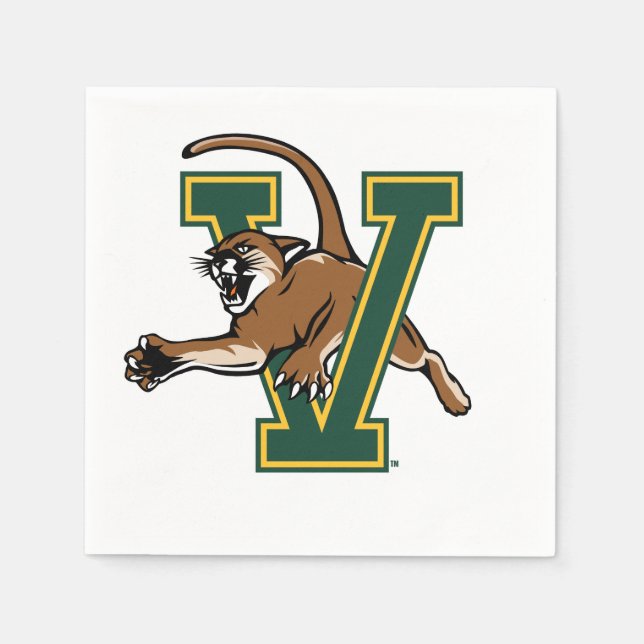 University of Vermont Catamount V Napkins (Front)