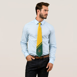 University of Vermont Catamount V Neck Tie