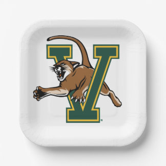 University of Vermont Catamount V Paper Plates