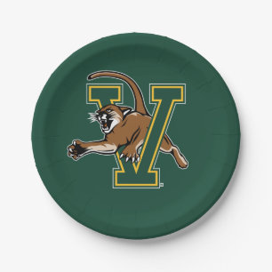 University of Vermont Catamount V Paper Plates