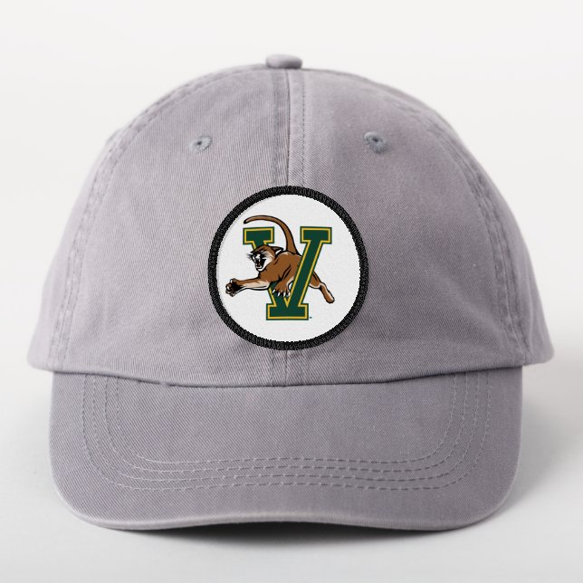 University of Vermont Catamount V Patch (On Headwear)