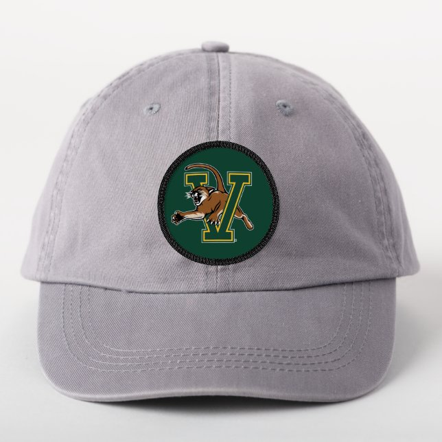 University of Vermont Catamount V Patch (On Headwear)
