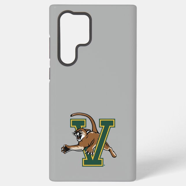 University of Vermont Catamount V Samsung Galaxy Case (Back)