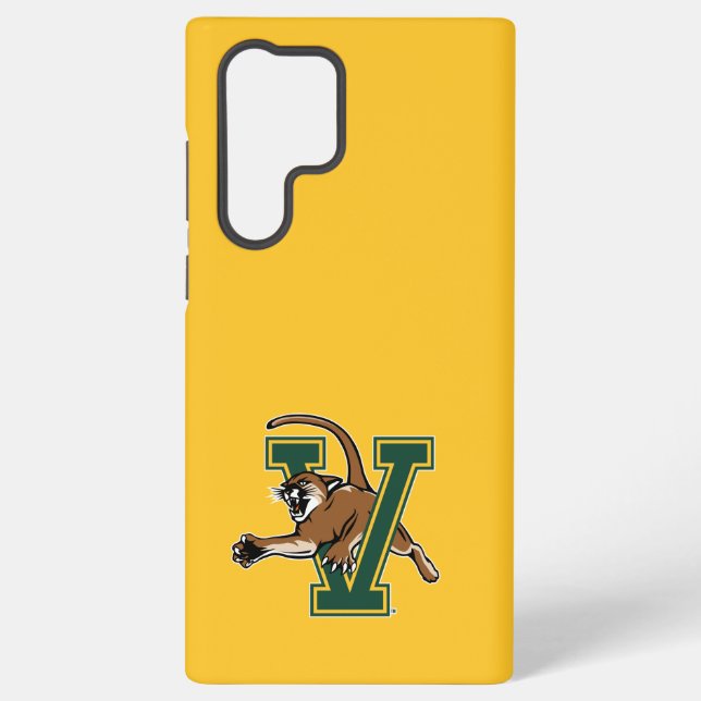 University of Vermont Catamount V Samsung Galaxy Case (Back)