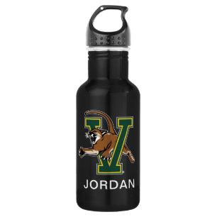 University of Vermont Catamount V Stainless Steel Water Bottle