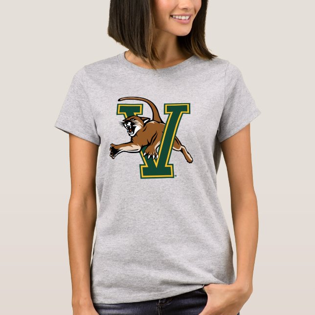 University of Vermont Catamount V T-Shirt (Front)