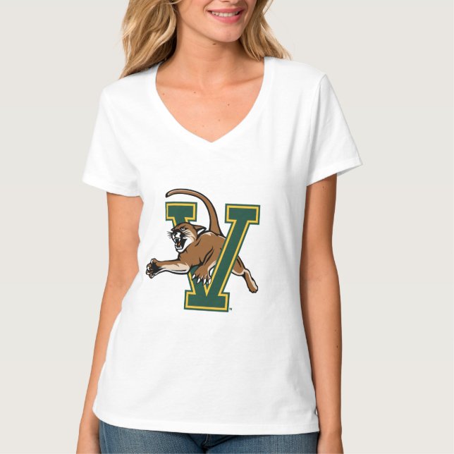 University of Vermont Catamount V T-Shirt (Front)