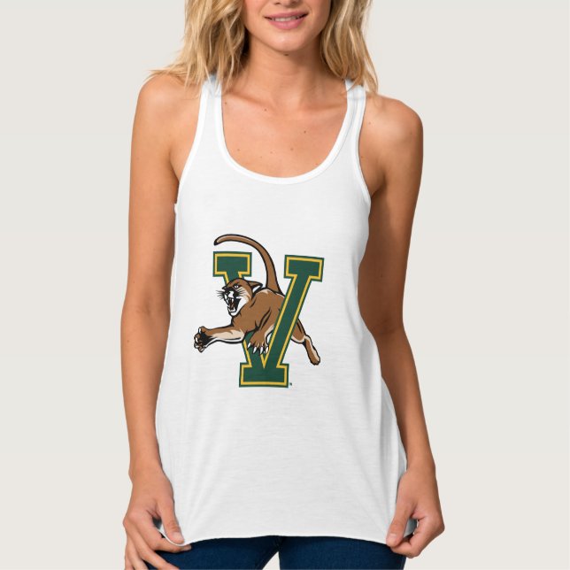 University of Vermont Catamount V Tank Top (Front)