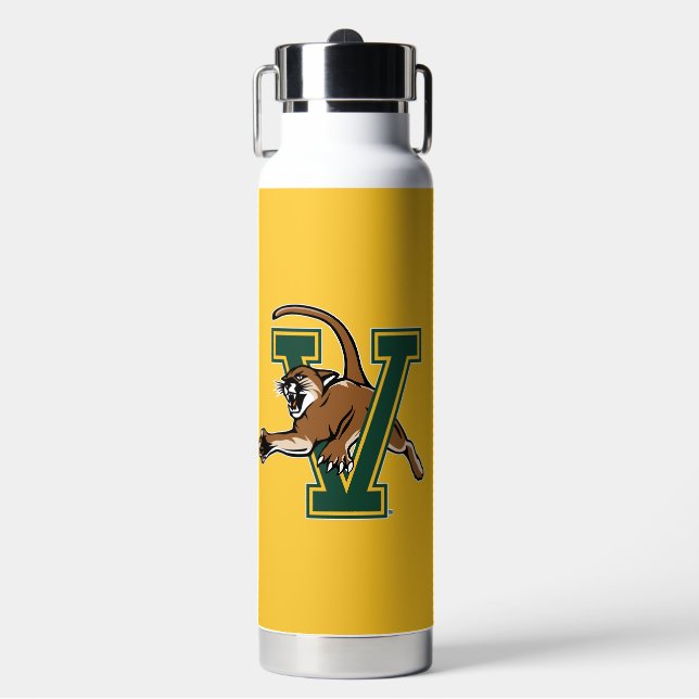 University of Vermont Catamount V Water Bottle (Front)