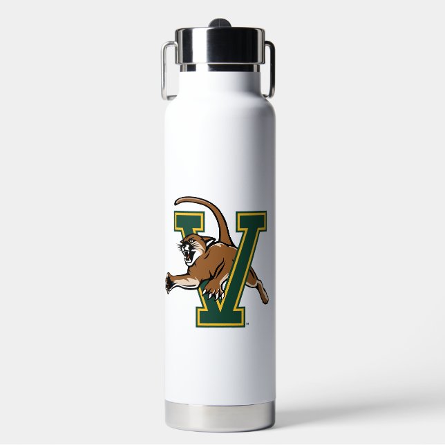 University of Vermont Catamount V Water Bottle (Front)