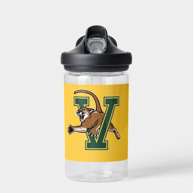 University of Vermont Catamount V Water Bottle (Front)