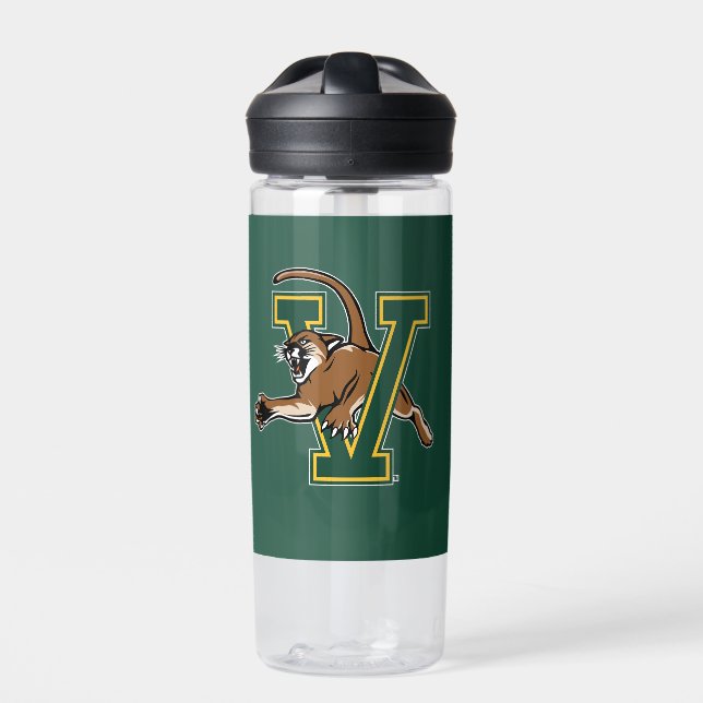 University of Vermont Catamount V Water Bottle (Front)