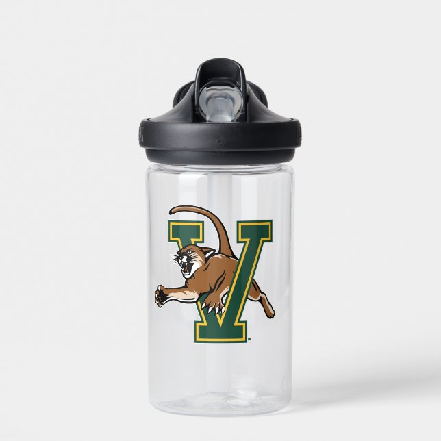University of Vermont Catamount V Water Bottle (Front)
