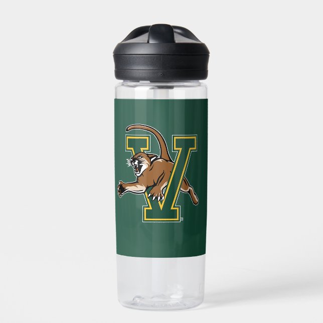 University of Vermont Catamount V Water Bottle (Front)