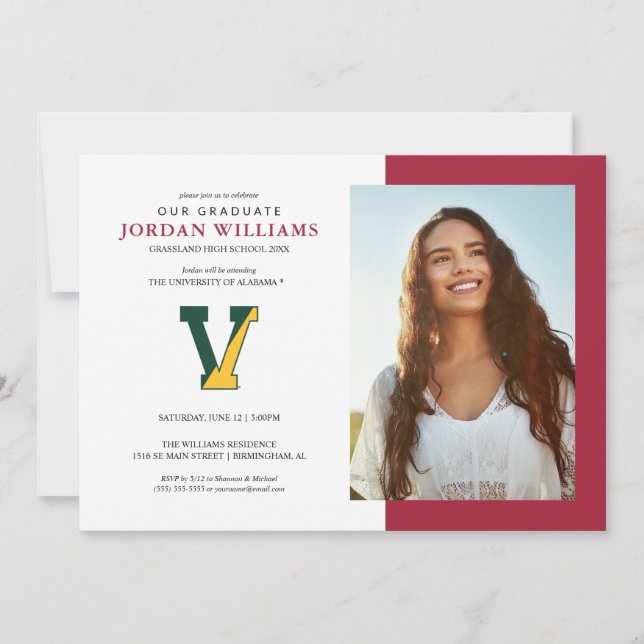 University of Vermont | V Announcement (Front)