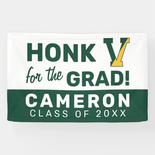 University of Vermont  V Banner