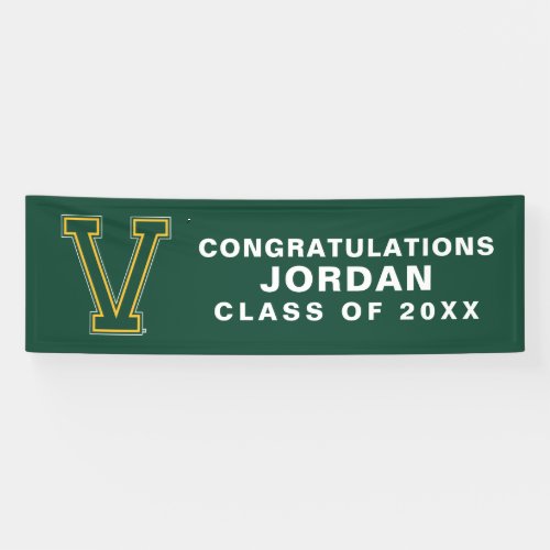 University of Vermont V Banner