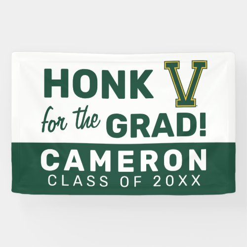 University of Vermont V Banner