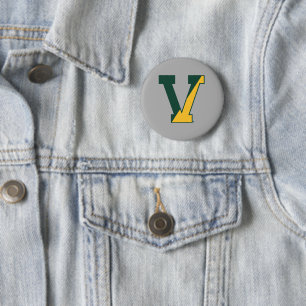 University of Vermont V Button