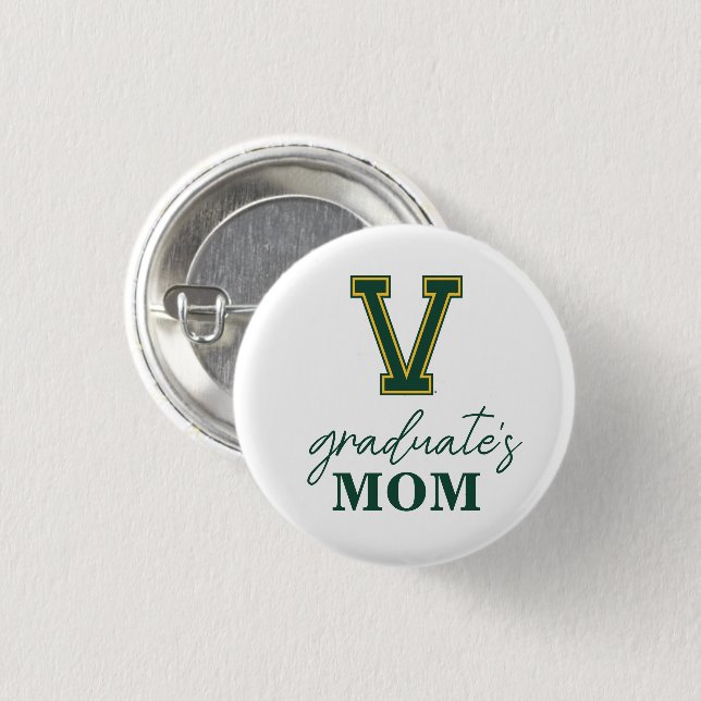 University of Vermont V Button (Front & Back)