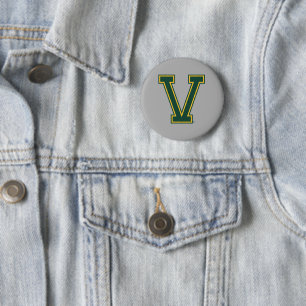 University of Vermont V Button