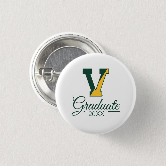 University of Vermont | V Button (Front & Back)