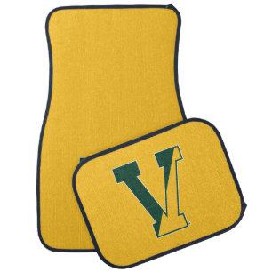 University of Vermont V Car Floor Mat