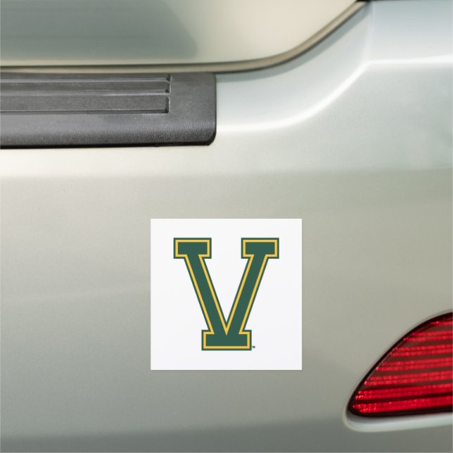 University of Vermont V Car Magnet (In Situ)