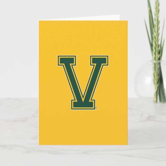 University of Vermont V Card (Front)