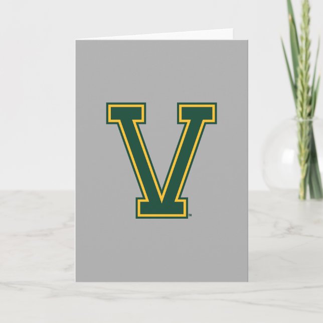 University of Vermont V Card (Front)