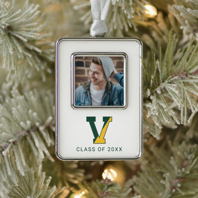 University of Vermont | V Christmas Ornament (Tree)