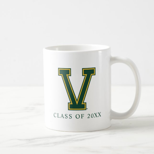 University of Vermont V Coffee Mug (Right)