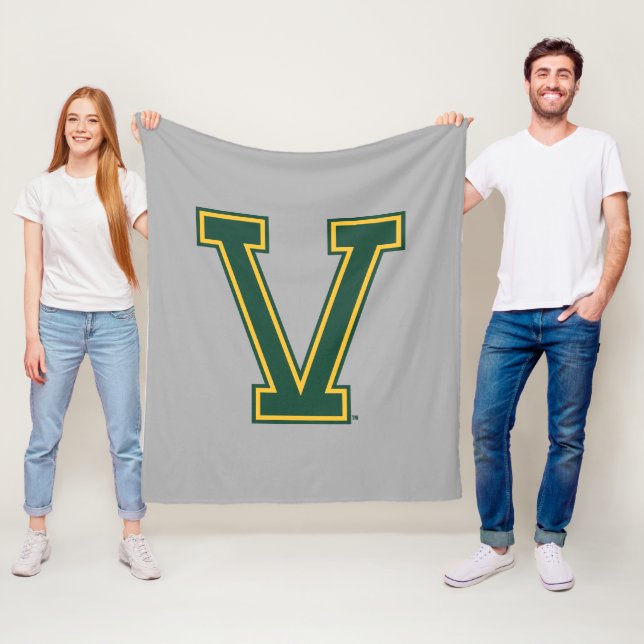 University of Vermont V Fleece Blanket (In Situ)