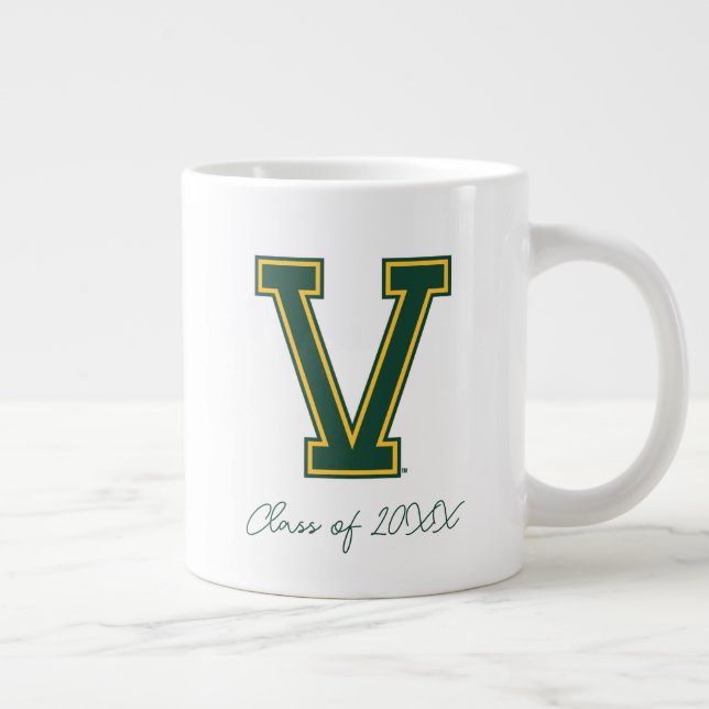 University of Vermont V Giant Coffee Mug (Right)