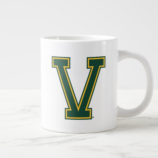 University of Vermont V Giant Coffee Mug (Right)