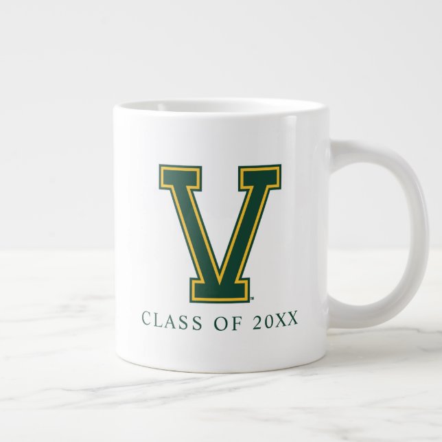 University of Vermont V Giant Coffee Mug (Right)