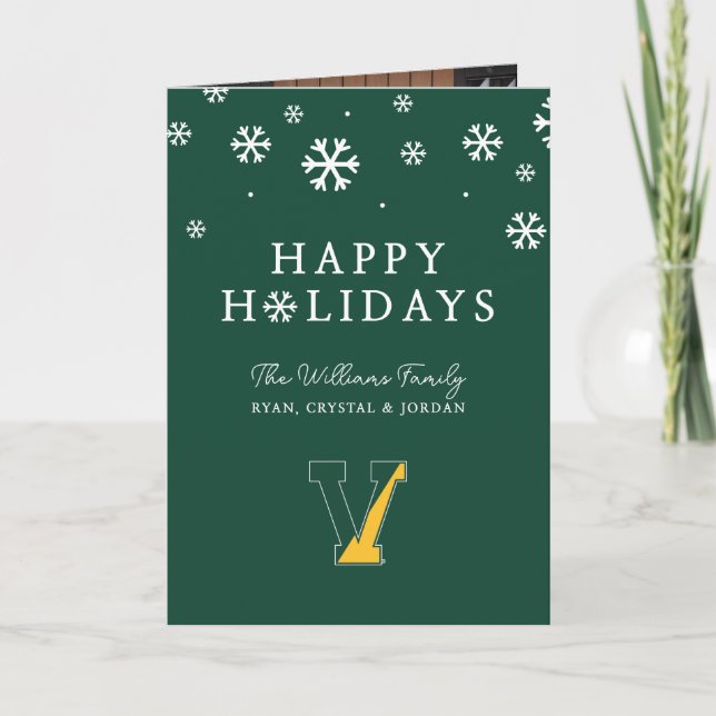 University of Vermont | V Holiday Card (Front)
