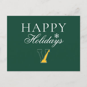 University of Vermont V Holiday Postcard