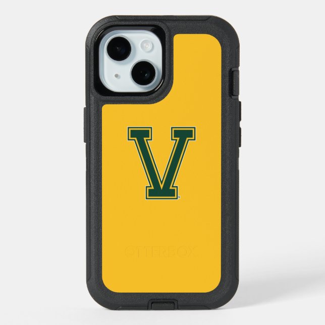 University of Vermont V iPhone 15 Case (Back)