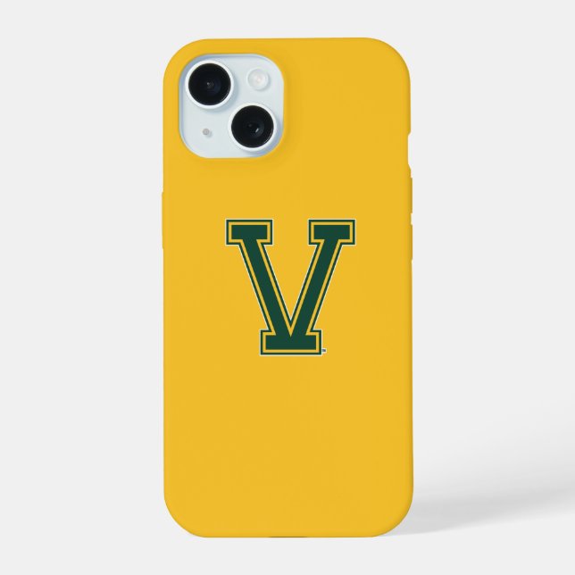 University of Vermont V iPhone 15 Case (Back)