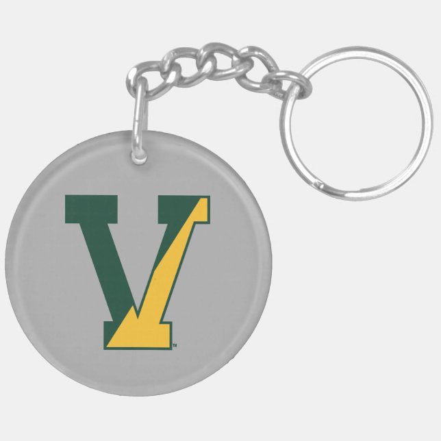 University of Vermont | V Keychain (Back Right)
