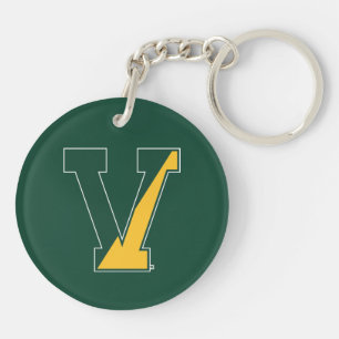 University of Vermont   V Keychain