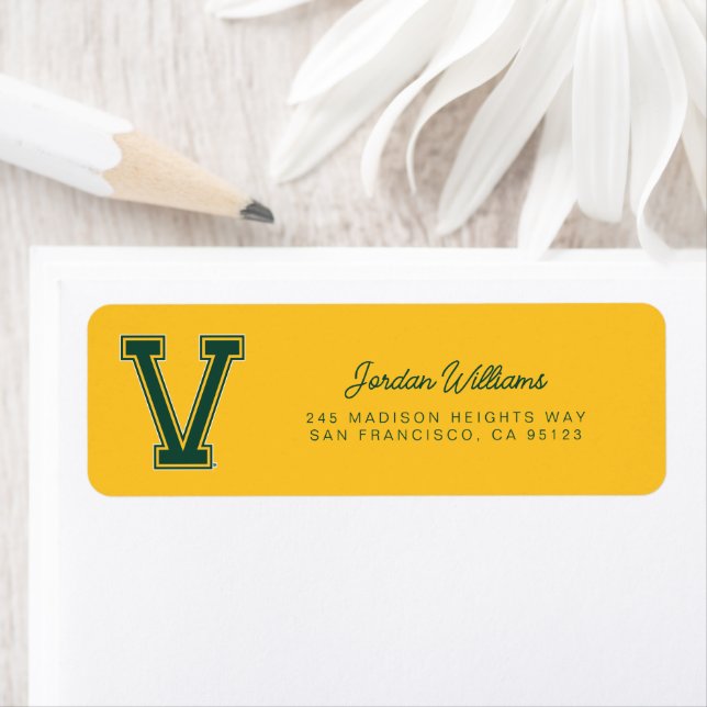 University of Vermont V Label (Insitu)