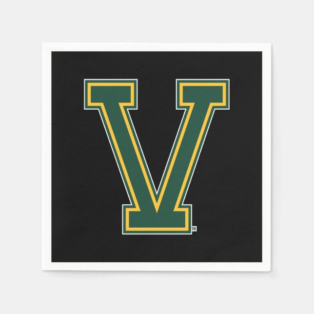 University of Vermont V Napkins (Front)